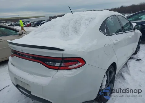 2016 Dodge Dart Sxt из США, поврежденный, VIN 1C3CDFBB5GD515795